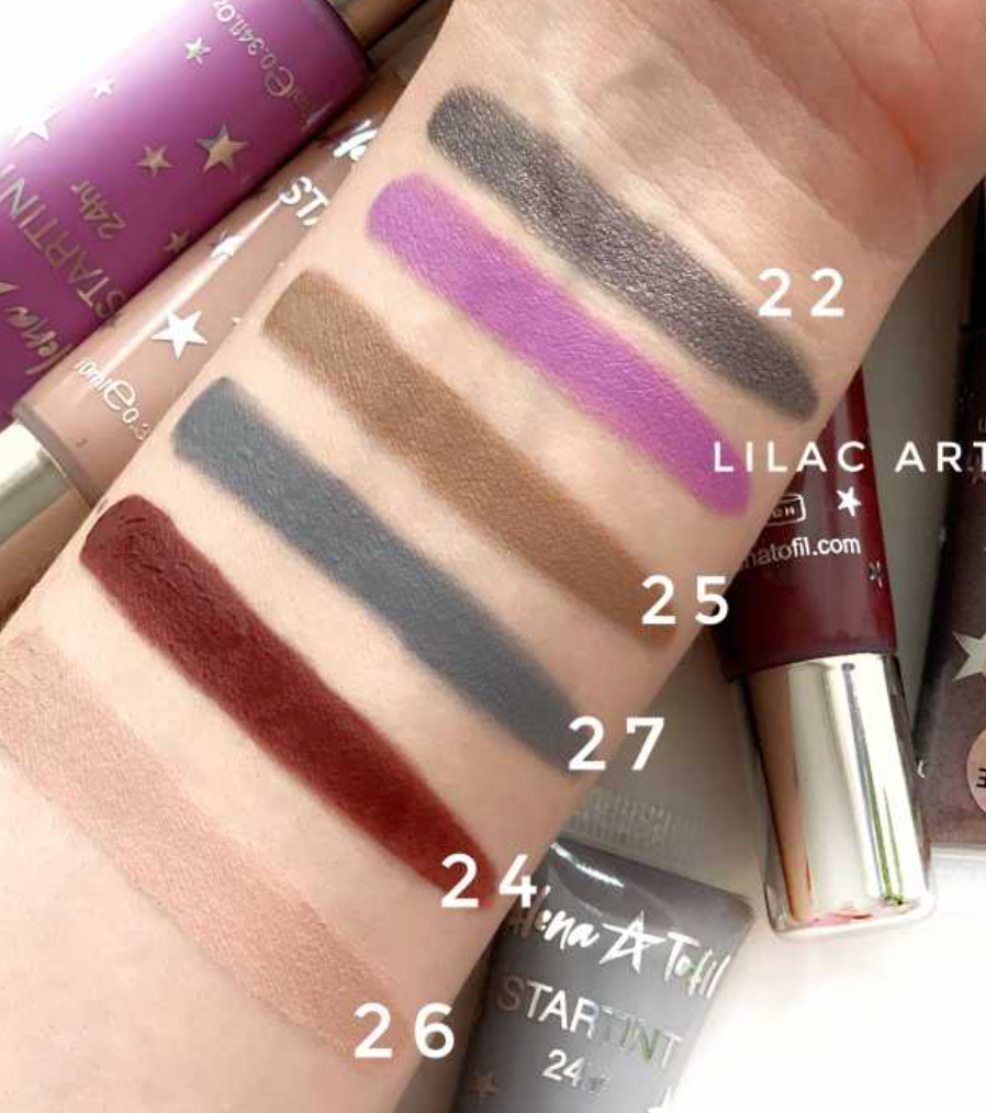 26 ELEGANT STARTINT Matte Waterproof Mousse Eyeshadow (10ml)